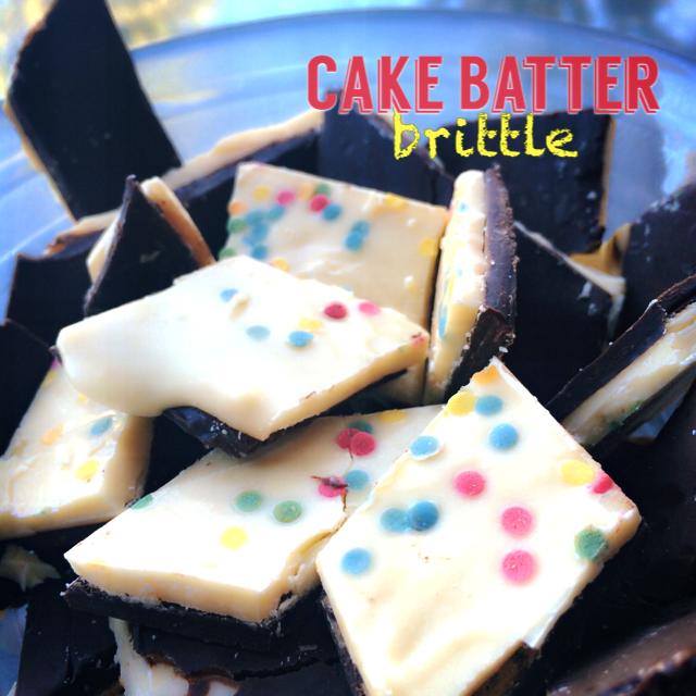 cake batter brittle