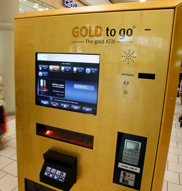 Gold ATM machine dubai
