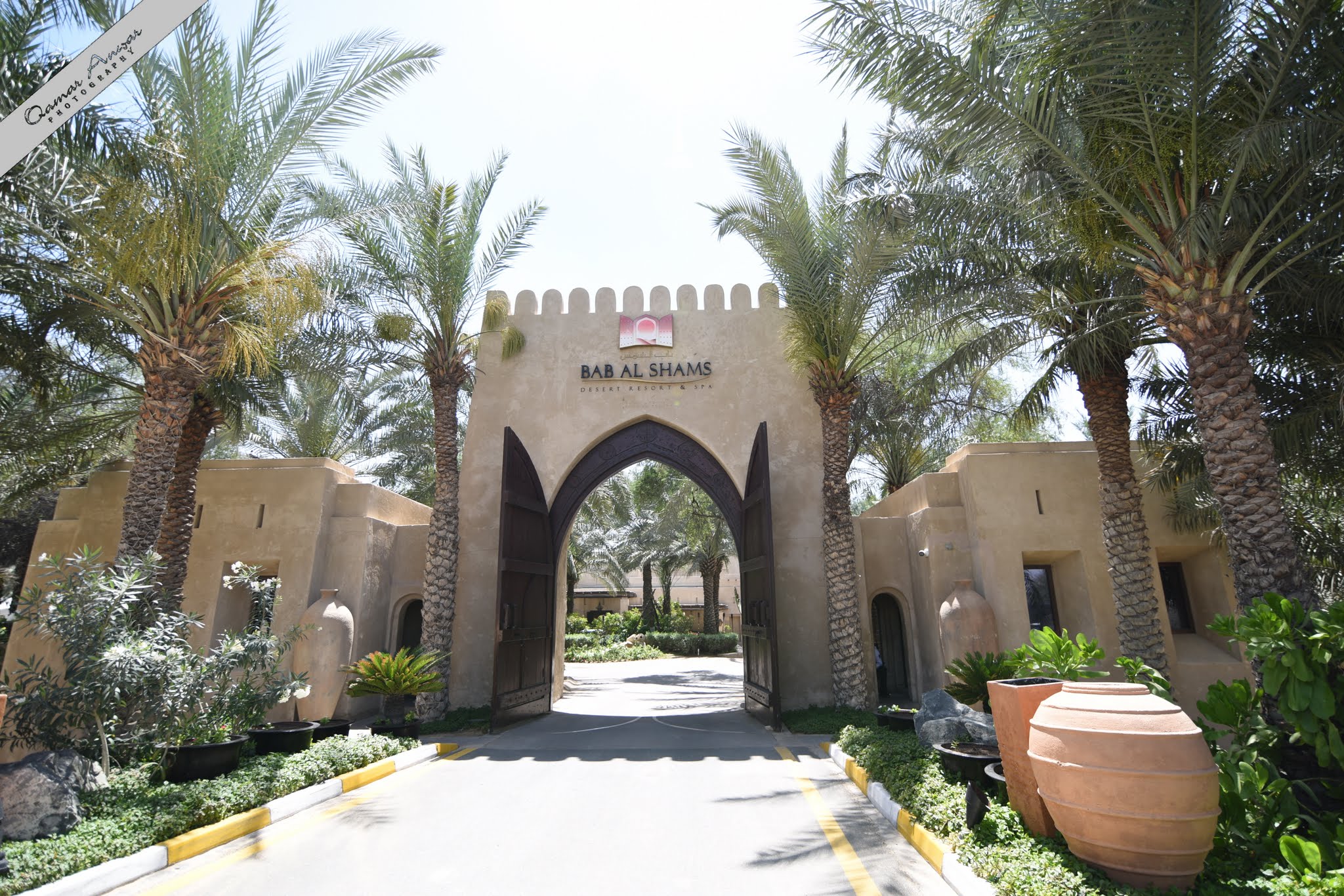 Bab Al Shams Desert Resort Entrance