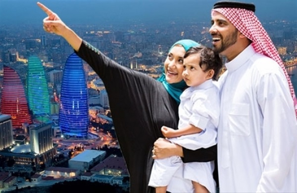 Arab Family in Baku
