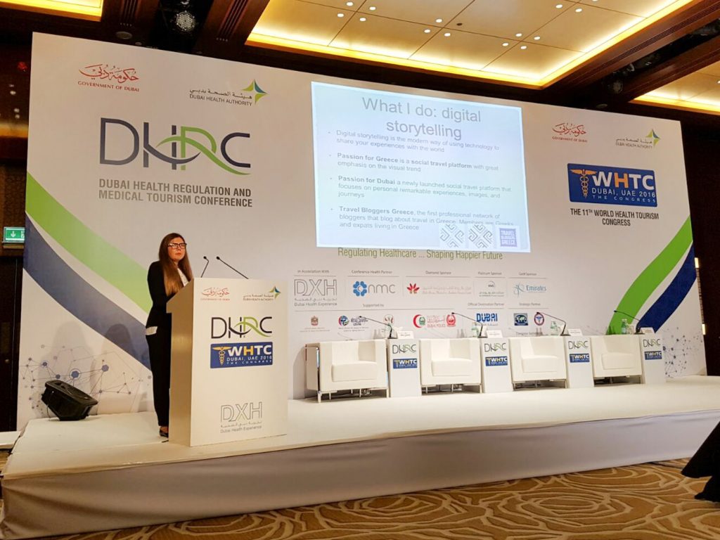 Elena Sergeeva at Dubai Health Tourism