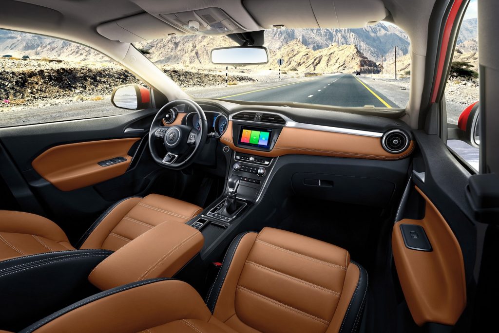 MG GS 2019 interior