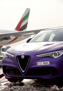 Emirates SkyCargo partnered with Gargash, Gargash who are one of the largest distributors of premium and luxury cars in the UAE